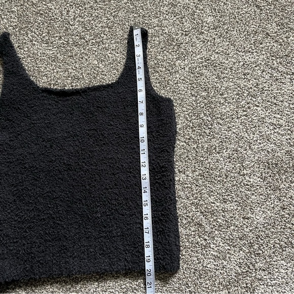 Skims NWOT‎ Cozy Knit Tank Size L/XL Color Onyx - Picture 6 of 6